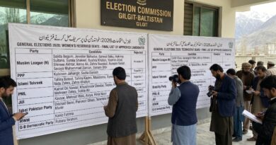 گلگت بلتستان انتخابات،خواتین کی مخصوص اور ٹیکنوکریٹس کی نشستوں پر امیدواروں کی حتمی فہرستیں جاری