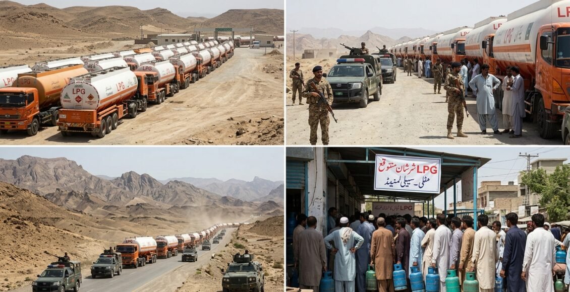 تفتان میں پھنسے ہوئے 400 ایل پی جی بوز ر سیکیورٹی میں نکالنے کا فیصلہ