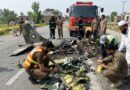 مردان میں پاک فضائیہ کا تربیتی طیارہ گر کر تباہ، 2 پائلٹس شہید