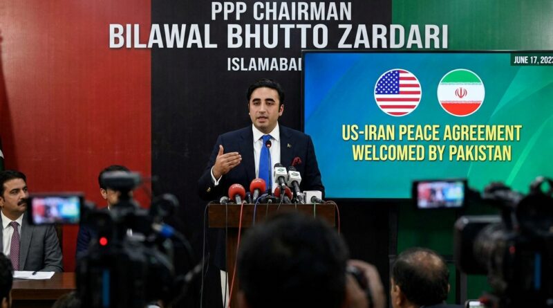 بلاول بھٹو زرداری نے امریکا ایران امن معاہدے کا خیر مقدم