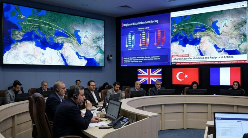 Iran FM contacts UK Turkey 202606081735