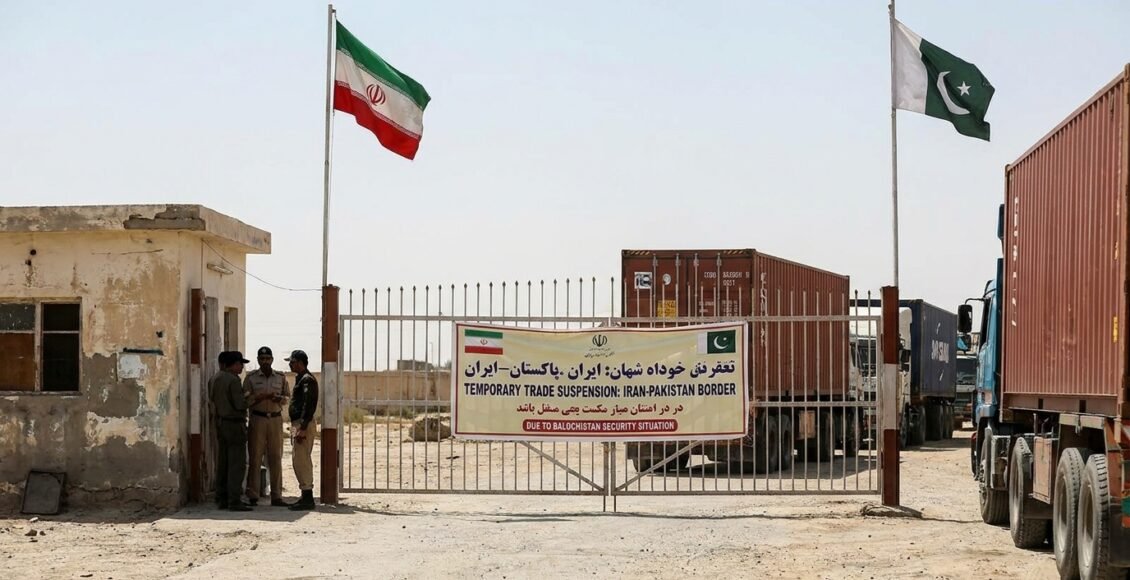 ایران کا بلوچستان کی صورتحال کے باعث پاکستان کے ساتھ تجارت عارضی طور پر معطل کرنے کا فیصلہ
