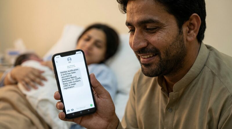 بچے کی پیدائش کے ساتھ ہی والدین کو پیغام، نادرا نے نیا برتھ نوٹیفکیشن ٹول متعارف کرا دیا