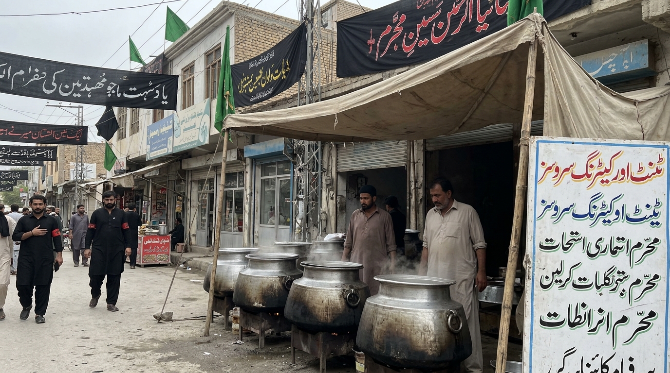 محرم الحرام میں کوئٹہ کی کیٹرنگ اور ٹینٹ سروسز کی قیمتوں میں اضافہ، نیاز کا اہتمام شہریوں کے لیے مہنگا پڑنے لگا