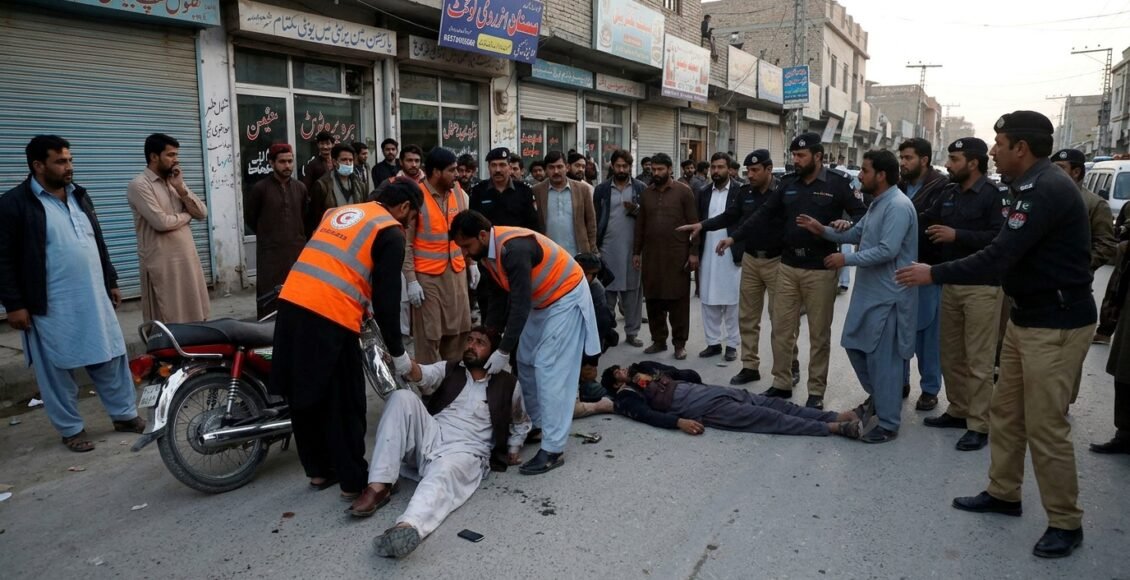 کوئٹہ کے غلزئی روڈ پر فائرنگ، پانچ افراد زخمی، مسلح ملزم پلازے کے اندر محصور