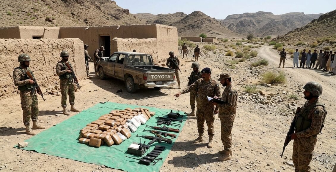 پنجگور میں سیکیورٹی فورسز کی کامیاب کارروائی، فتنہ الہندوستان کے تین دہشت گرد ہلاک