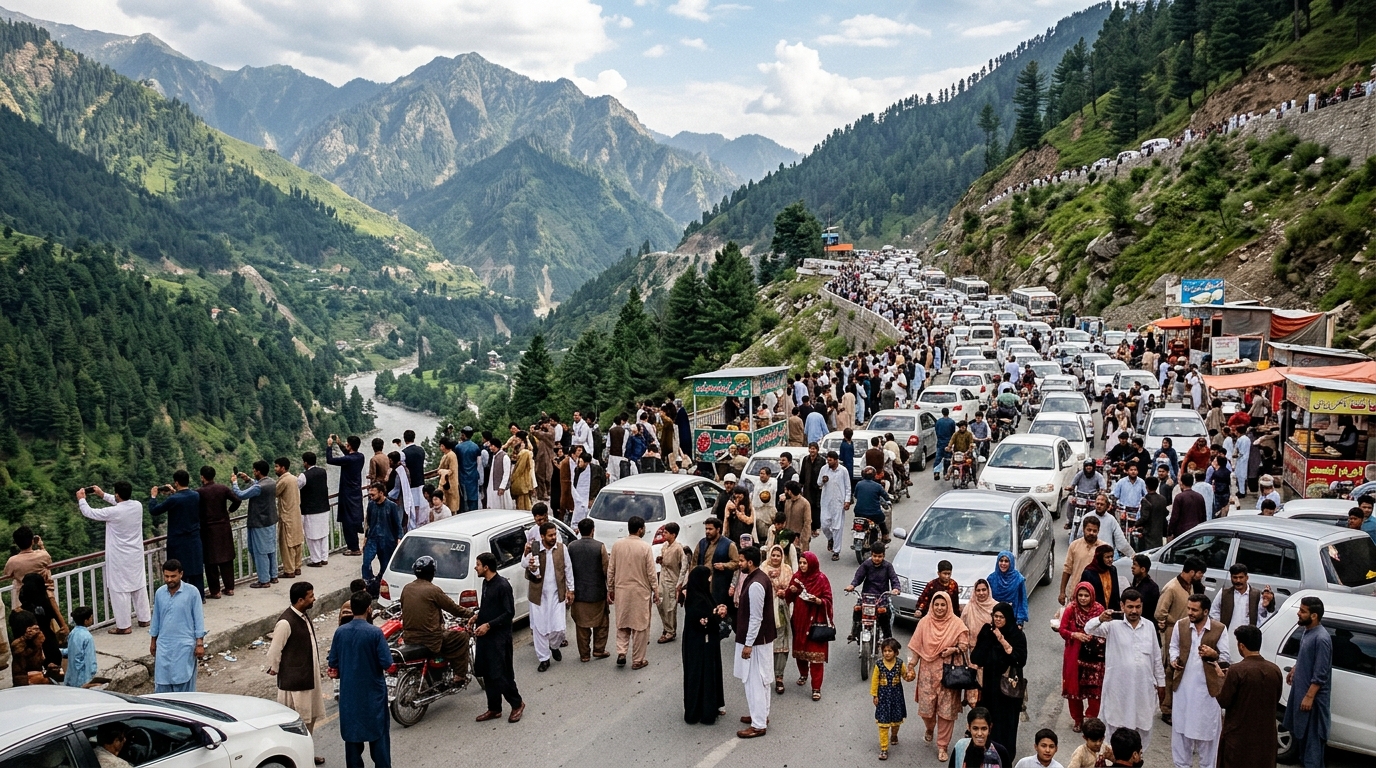 عیدالاضحی کے دوران 12 لاکھ سیاحوں نے خیبرپختونخوا کا رخ کیا، شفیع جان