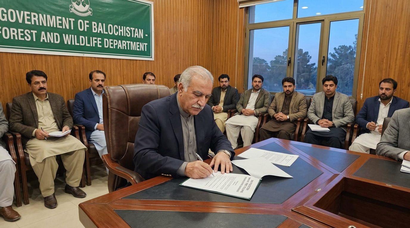 بلوچستان میں درختوں کی کٹائی پر ایک سال کے لئے مکمل پابندی عائد، متعلقہ حکام کو نوٹیفکیشن پرعملدرآمد کی ہدایت