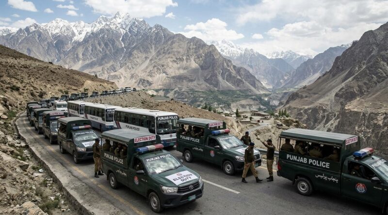 گلگت بلتستان انتخابات، پنجاب پولیس کی 5 ہزار سے زائد نفری بھیجنے کا فیصلہ