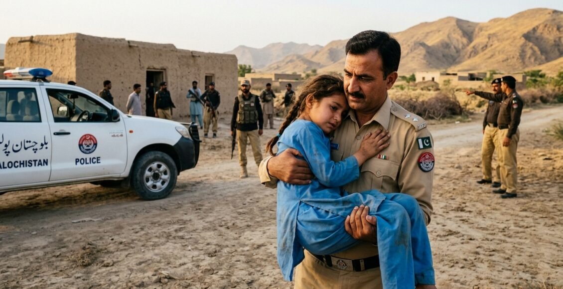 بلوچستان،یارو پولیس کی بروقت کارروائی، اغوا ہونے والا بچہ بحفاظت بازیاب، ملزمان فرار ھونے میں کامیاب