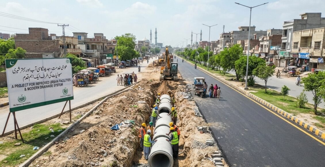 جدید نکاسی آب، بہتر شہری سہولیات اور عوامی خدمت کی جانب اہم قدم