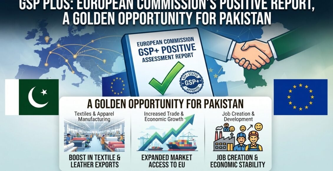 جی ایس پی پلس۔یورپی کمیشن کی مثبت رپورٹ، پاکستان کے لیے سنہری موقع