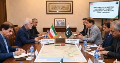 ایرانی وزیر داخلہ کی حنیف عباسی سے ملاقات ، ریلوے تعاون، سرحد پار رابطوں اور باہمی تجارت کے فروغ پر تفصیلی تبادلہ خیال