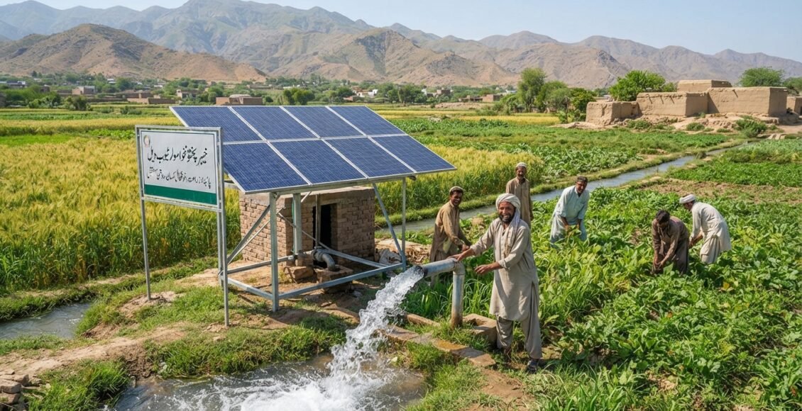 خیبرپختونخوا ،سولر ٹیوب ویل منصوبہ: پائیدار زراعت، خوشحال کسان اور روشن مستقبل کی جانب اہم پیش رفت
