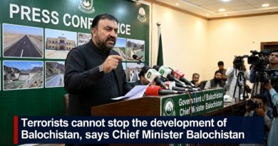 میرے استعفے یا میرے قتل سے امن آتا ہے تو گولی کھانے کو تیار ہوں .سرفراز بگٹی کا محمود خان کوجواب