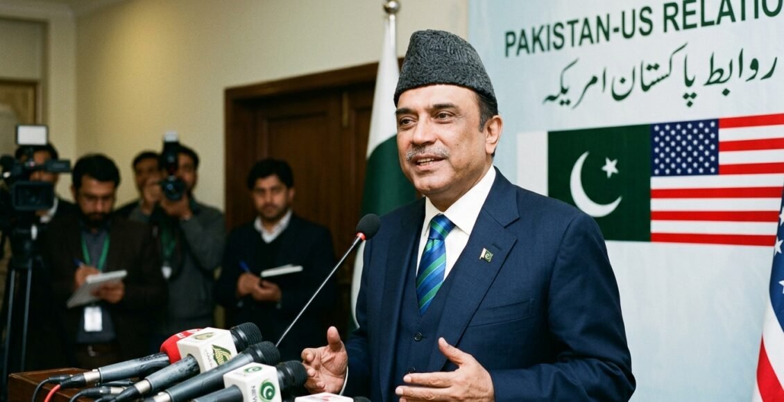 پاکستان، امریکا تعلقات مثبت سمت میں آگے بڑھ رہے ہیں، صدر زرداری