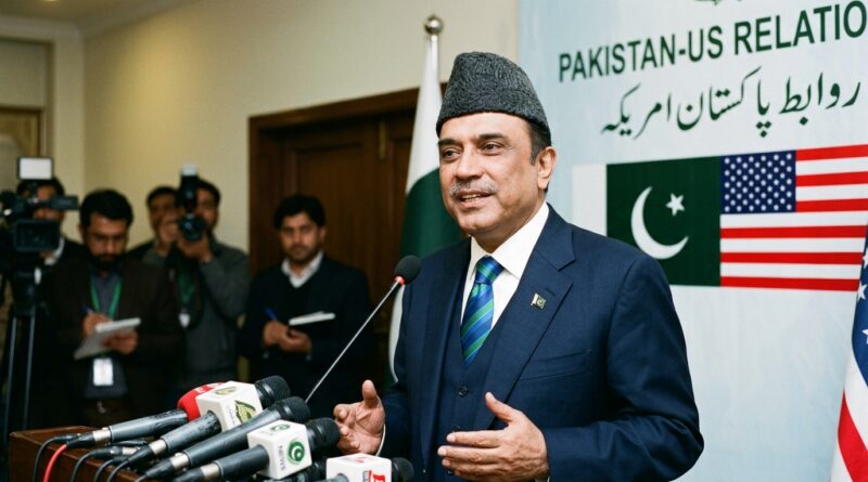 پاکستان، امریکا تعلقات مثبت سمت میں آگے بڑھ رہے ہیں، صدر زرداری