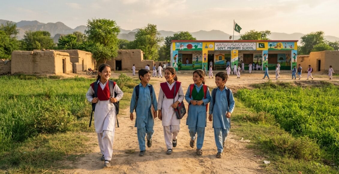 پاکستان سکول سے باہر بچوں کی واپسی، روشن مستقبل کی ضمانت