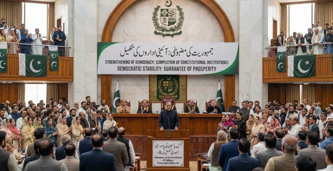پاکستان، آئینی اداروں کی تکمیل، جمہوری استحکام کی ضمانت