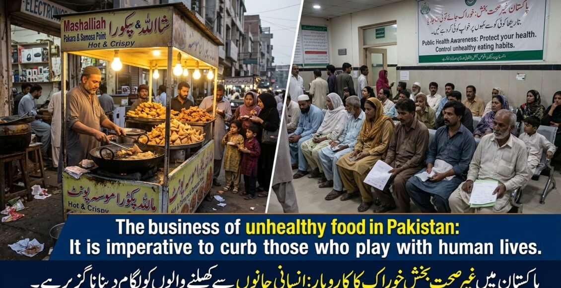 پاکستان میں مضرِ صحت خوراک کا دھندہ: انسانی جانوں سے کھیلنے والوں کا سدباب ناگزیر