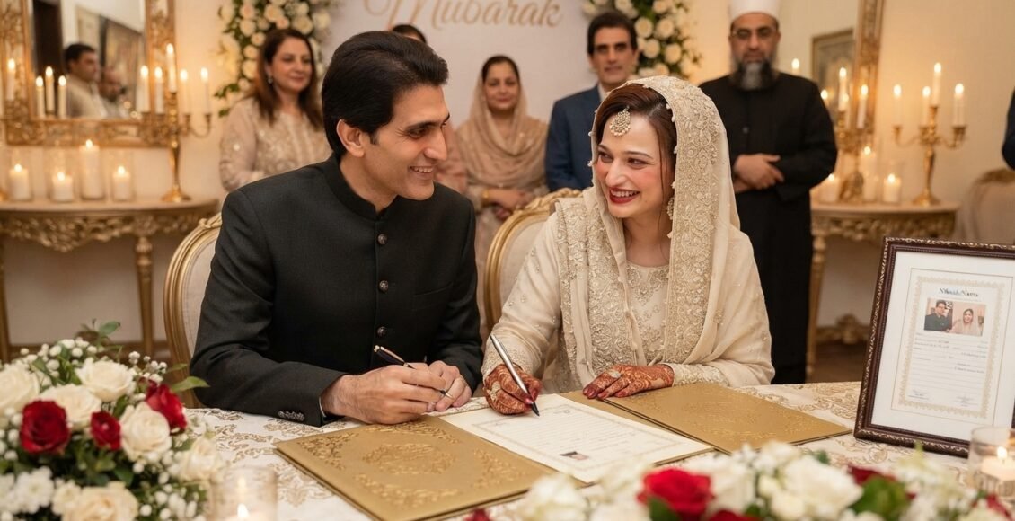 سابقہ اداکارہ نور بخاری کی عون چوہدری سے ہی چوتھی شادی