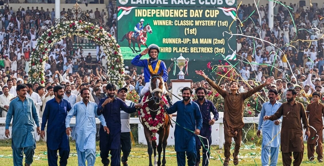 لاہور ریس کلب میں گھڑ دوڑ کا انعقاد، کلاسیک مسٹری اور اعوان چوائس کامیاب