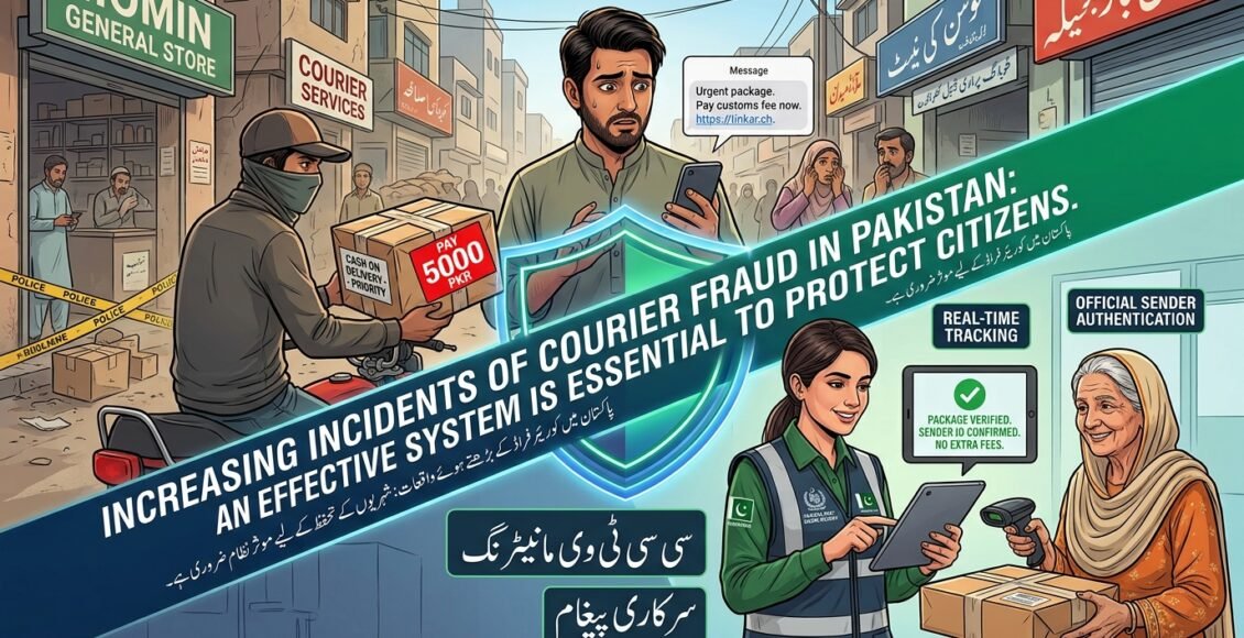 کوریئر فراڈ کے بڑھتے واقعات، شہریوں کے تحفظ کے لیے مؤثر نظام ناگزیر