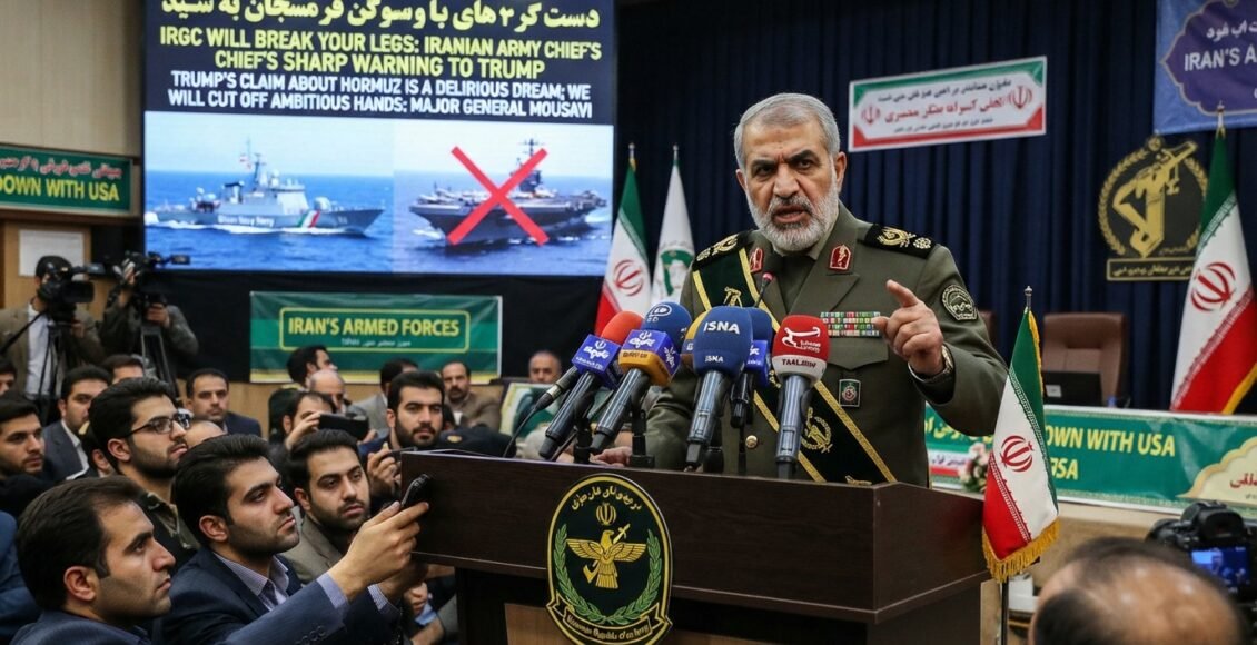ایران کے محافظ آپ کی ٹانگیں توڑ دیں گے،ایرانی آرمی چیف کی ٹرمپ کو دھمکی
