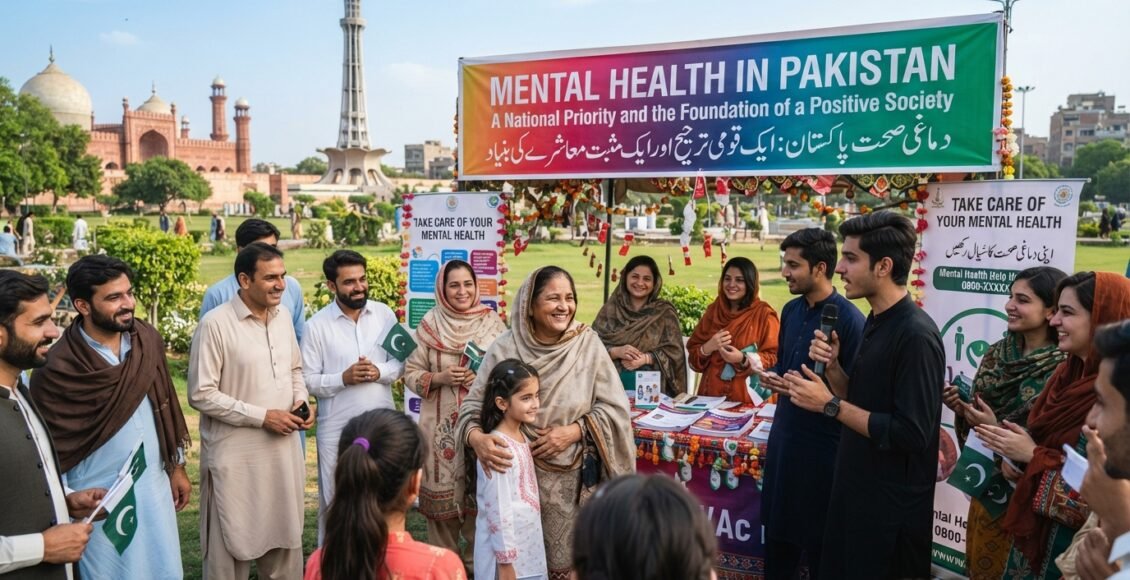 پاکستان میں ذہنی صحت۔قومی ترجیح اور مثبت معاشرے کی بنیاد
