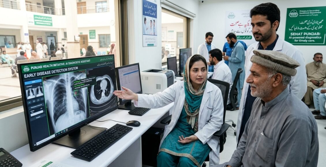 پاکستان کے پنجاب میں صحت کا نیا انقلاب، اے آئی سے بیماریوں کی بروقت تشخیص کا فیصلہ