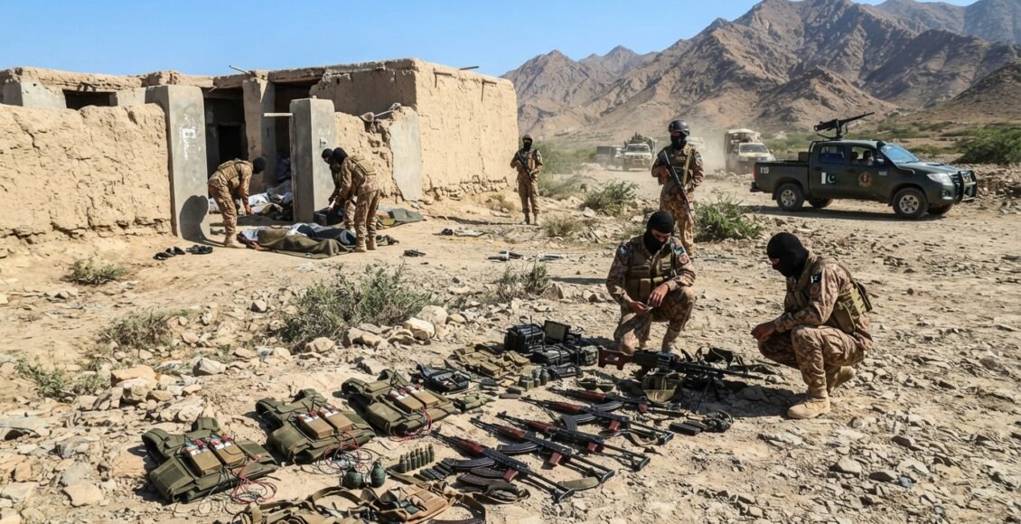 تربت میں سیکیورٹی فورسز کا انٹیلی جنس بیسڈ آپریشن، بی ایل اے کے 6 دہشت گرد ہلاک