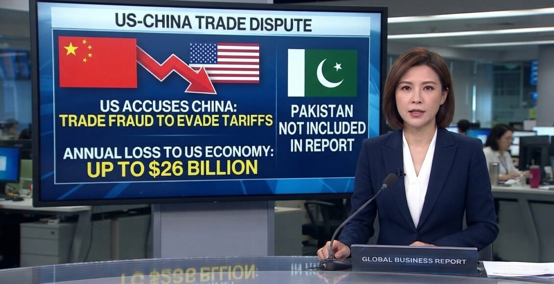 امریکا کا چین کی جانب سے امریکی ٹیرف سے بچنے کیلئے تجارتی دھوکے بازی کا الزام