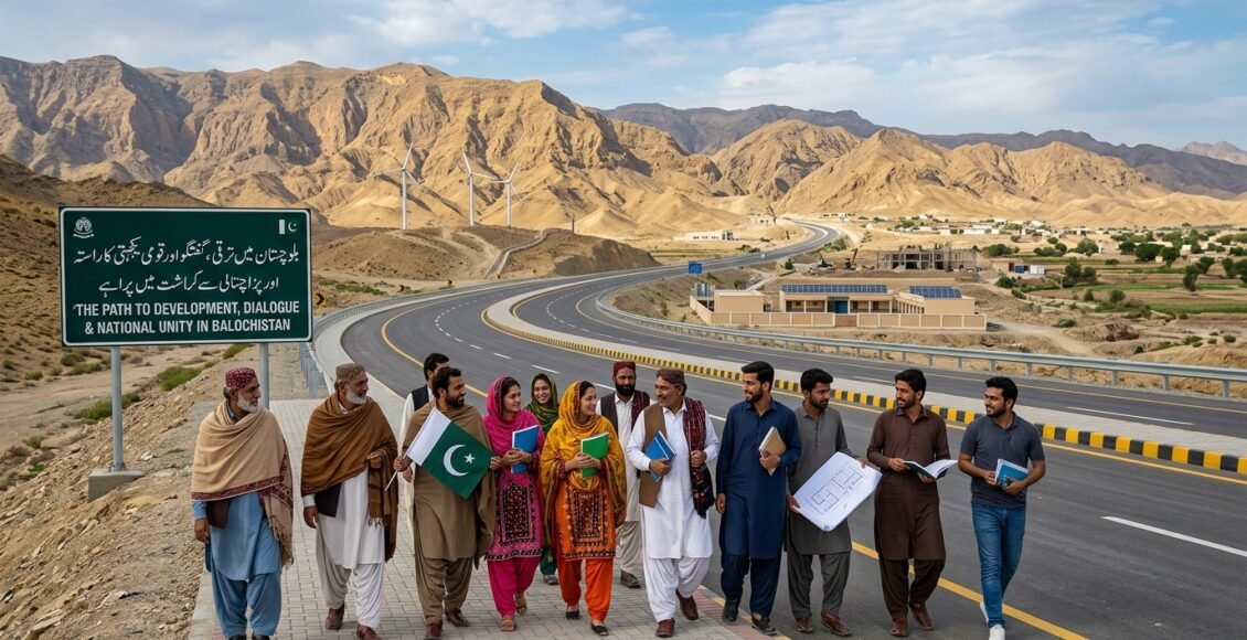 بلوچستان کی ترقی، مکالمہ اور قومی یکجہتی کا راستہ