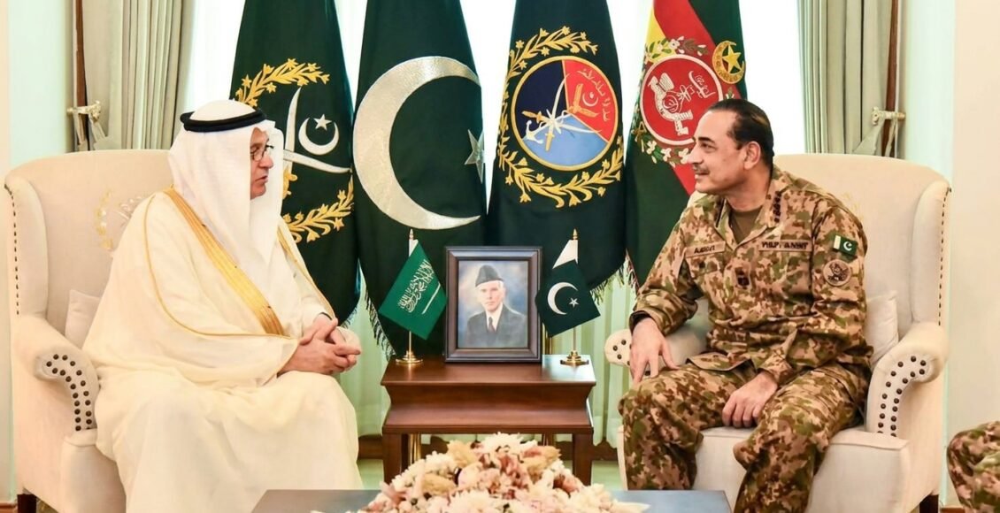 فیلڈ مارشل سے سعودی وزیر ماحولیات کی ملاقات، باہمی امور پر تبادلہ خیال