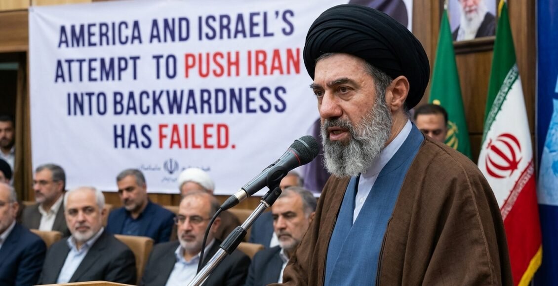 امریکا اور اسرائیل کی ایران کو پسماندگی میں دھکیلنے کی کوشش ناکام ہوگئی، مجتبی خامنہ ای