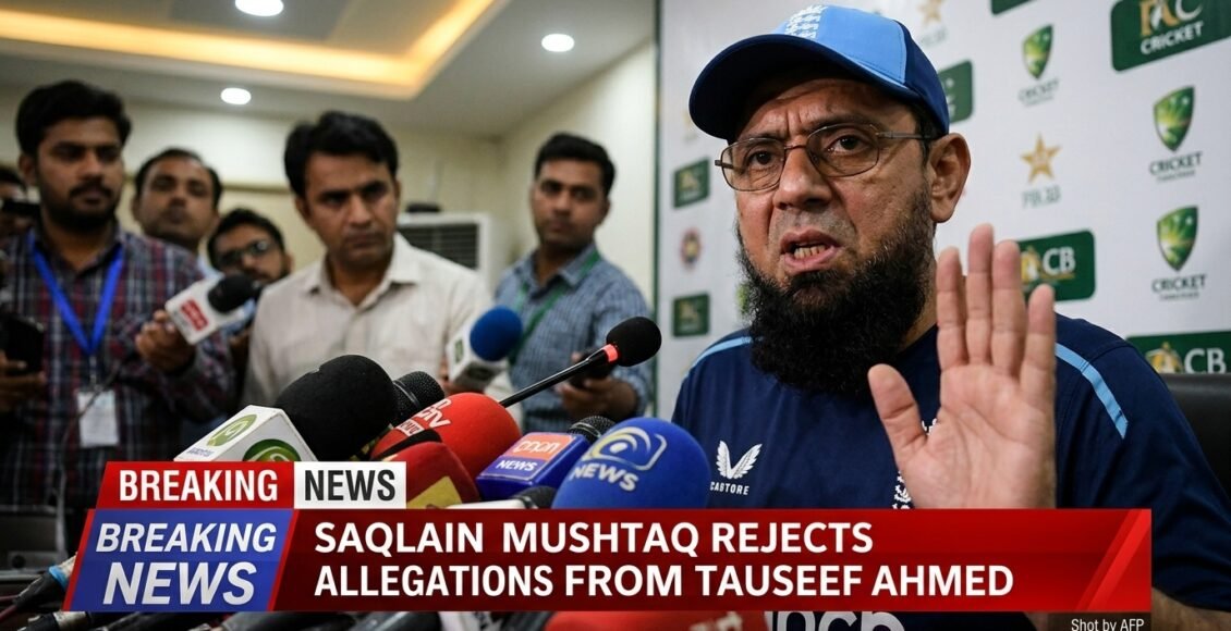 ثقلین مشتاق نے توصیف احمد کے الزامات کو مسترد کردیا