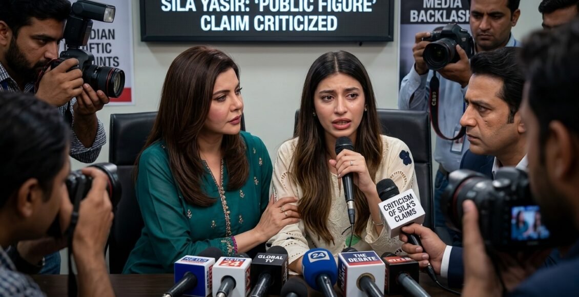 ندا یاسر کی بیٹی صلہ یاسر اپنے پ کو پبلک فگ قراردینے پر تنقید کا شکار