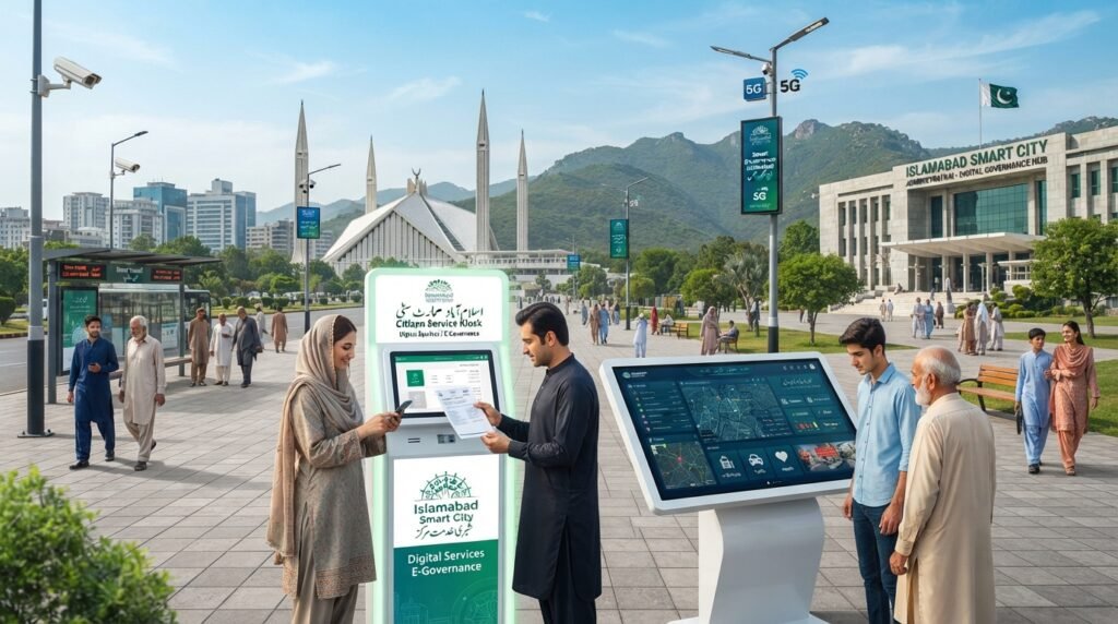 اسلام آباد سمارٹ سٹی ڈیجیٹل گورننس اور جدید شہری خدمات