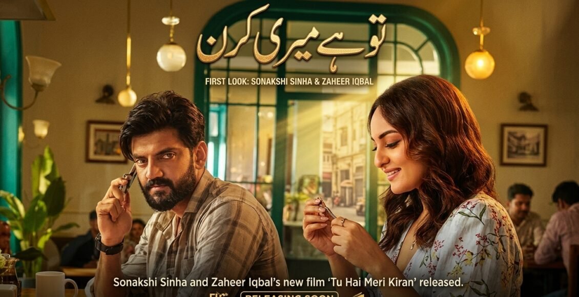سوناکشی سنہا اور ظہیر اقبال کی نئی فلم'' تو ہے میری کرن'' کی پہلی جھلک جاری