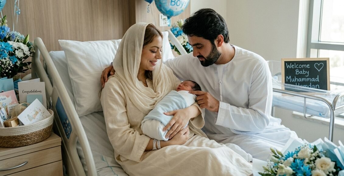 نیلم منیر کے ہاں بیٹے کی پیدائش، نومولود کا نام محمد حمدان رکھ دیا