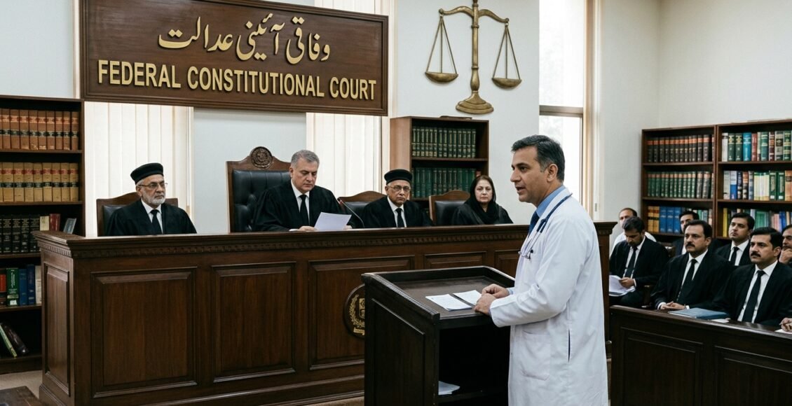 دوا فروخت کرنے کیلئے ڈاکٹر بھی لائسنس کا پابند ہے، وفاقی آئینی عدالت