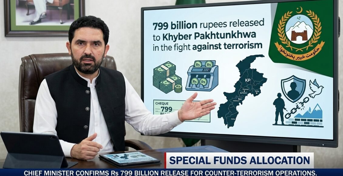خیبر پختونخوا کو دہشتگردی کیخلاف جنگ میں 799 ارب روپے جاری کئے گئے، رپورٹ