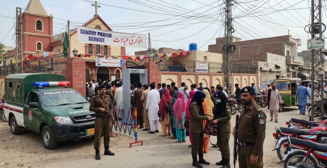 صوبہ بھر کے گرجا گھروں میں مسیحی عباداتی دعائیہ پروگرام، پنجاب پولیس ہائی الرٹ
