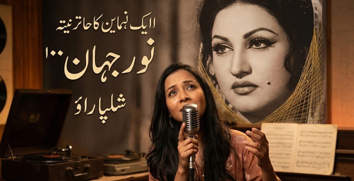 شلپا رائو کا نور جہاں کو 100 ویں سالگرہ پر منفرد خراجِ عقیدت