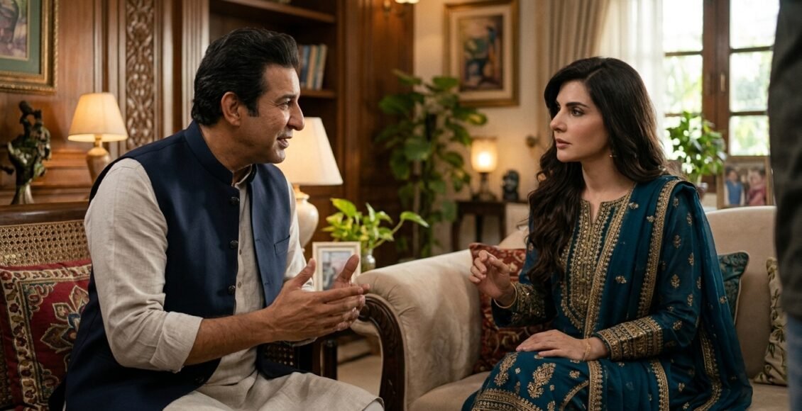 وسیم اکرم ڈراموں میں اداکاری کیلئے تیار،ماہ نور بلوچ ہیروئن ہوں گی